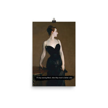 Load image into Gallery viewer, &#39;Wearing Black&#39; Print