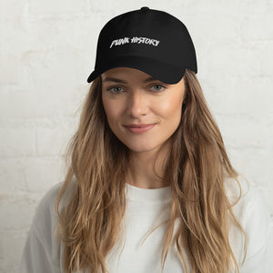 'Punk History' White Logo Cap