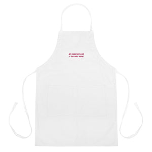 'Signature Dish' Embroidered Apron