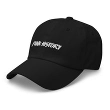 Load image into Gallery viewer, &#39;Punk History&#39; White Logo Cap