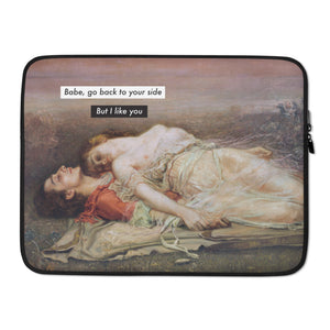 'But I Like You' Laptop Sleeve