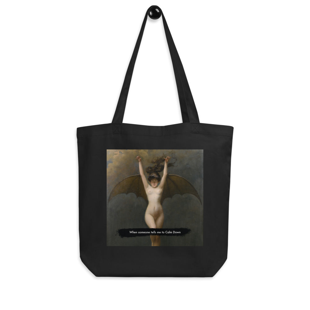 'Calm Down' Eco Tote