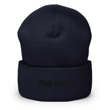 Load image into Gallery viewer, &#39;Punk History&#39; Black Logo Beanie