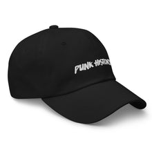 Load image into Gallery viewer, &#39;Punk History&#39; White Logo Cap