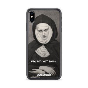 'Per My Last Email' iPhone Case