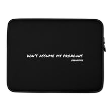 Load image into Gallery viewer, &#39;Pronoun&#39; Laptop Sleeve