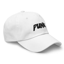 Load image into Gallery viewer, &#39;Punk&#39; Black Logo Cap