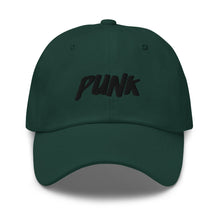 Load image into Gallery viewer, &#39;Punk&#39; Black Logo Cap