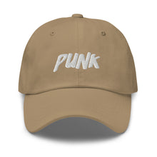 Load image into Gallery viewer, &#39;Punk&#39; White Logo Cap