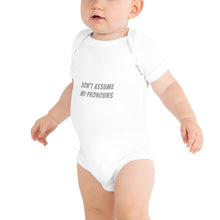 Load image into Gallery viewer, &#39;Pronouns&#39; Onesie