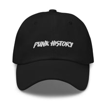 Load image into Gallery viewer, &#39;Punk History&#39; White Logo Cap