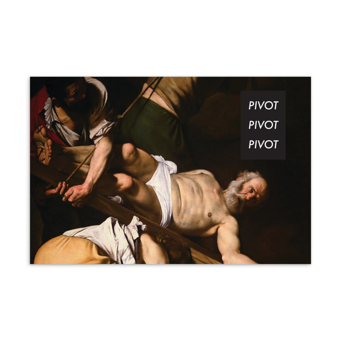 'Pivot' Postcard