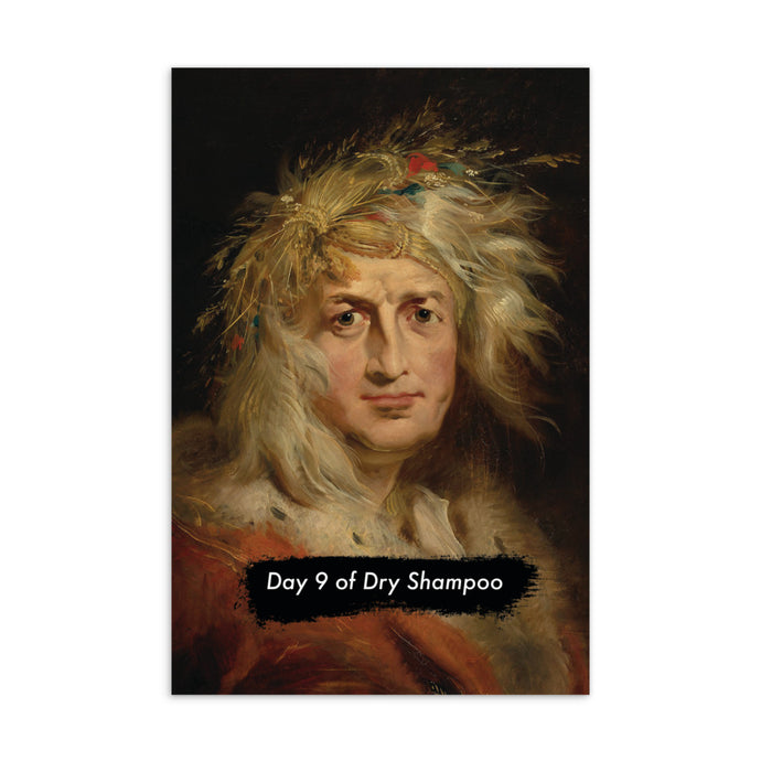 'Dry Shampoo' Postcard